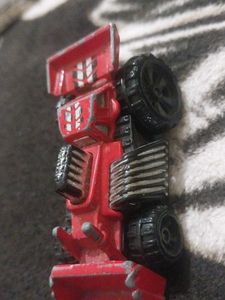 Red Transforming Toy Truck