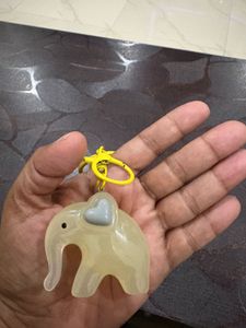 Cute Elephant Keychain