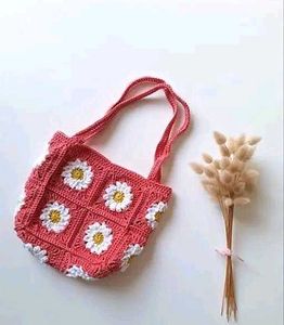 crochet handbag