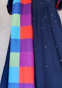 Beautiful Navy Women Kurta And Dupatta Set