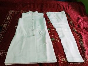 Elegant embroidered indo-western sherwani