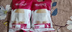 Combo of 1 New mom maternity sanitary pad pack and Disposable pad fixator 2 packs