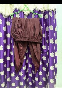Maroon coord set with Elegant Embellishments
