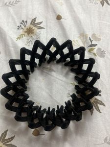 Stylish Black Bird's Nest Hair Clip