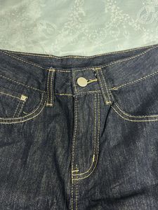 Navy blue denim