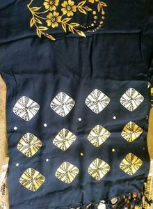 Elegant Embroidered Scarf