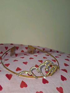 Sparkly Heart Tiara