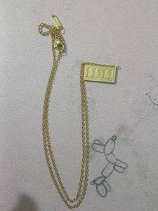Golden "11:11" Pendant Necklace
