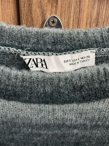 Zara women crop sweater