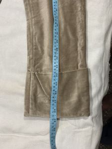 Velvet Wide Leg Pants
