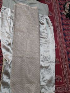 Elegant Kurta Set with Dupatta and Palazzo