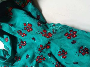 Bohemian Floral Print Tunic Top