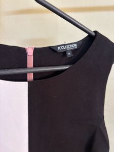 Elegant Color Block Dress