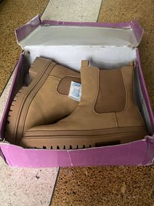 stylish Lavie Tan Suede Chelsea Boots