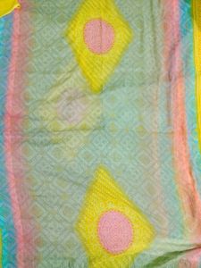 Vibrant Printed Cotton Dupatta 🌸