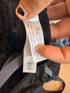 Elegant Black Lace Bra