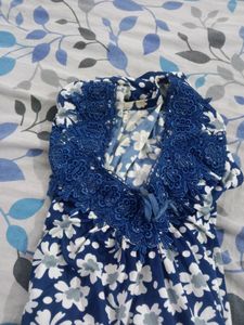 Floral Print Maxi Nightgown