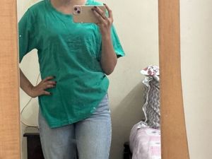 Green Oversized T-Shirt