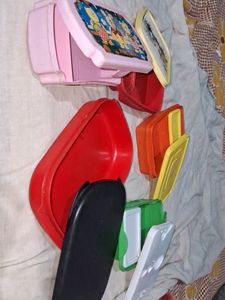 5 Tiffin Boxes Used But Looks Good Ready To Use