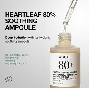 Anua Heartleaf Soothing Ampoule 80%