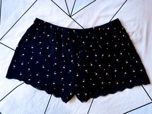 Cute Floral Print Pajama Shorts