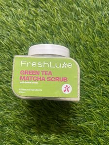 FreshLuxe Green Tea Matcha Scrub