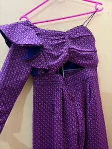 Stylish Purple Jumpsuit