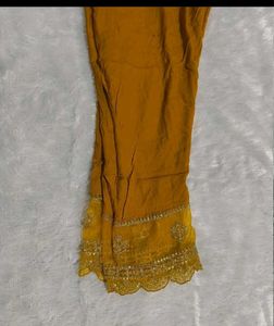 Elegant Yellow Kurta Set with Dupatta