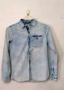 Light Wash Denim Shirt