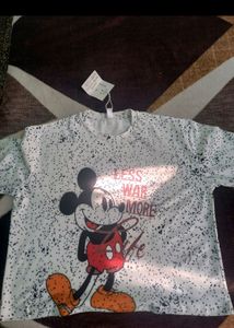 Crop Tshirt For Girls