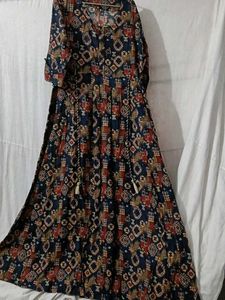 Bohemian Print Maxi Kurta