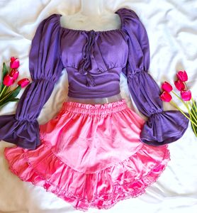 Cottagecore Bardot Milkmaid Trending Top