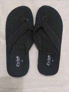 Evok Black Flip Flops
