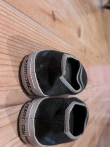 Stylish Black &amp; Grey Casual Shoes