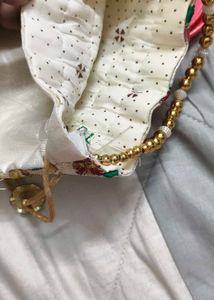 Embroidered Clutch Bag