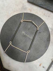 Vintage Hand-painted On State (Stone)