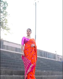Bhandini saree and blouse piece