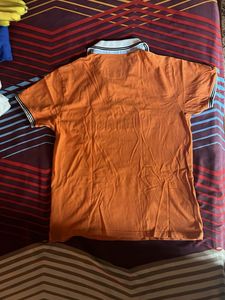 Orange ROSTR VINTAGE Jeanswear Polo Shirt