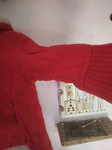 Red Puffer Coat