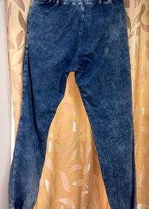 👖Branded Acid Wash Jogger Pants