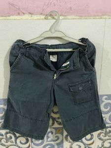 Blue Boys' Casual Shorts