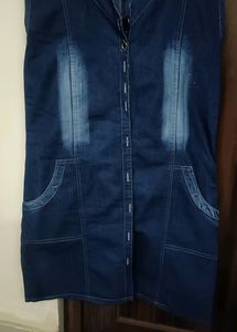 Denim Shrug Or One Piece Of XL size Mentioned