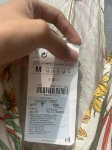 Zara Floral Print Mini jumpsuit