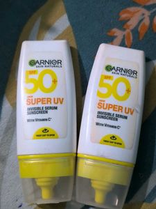 Garnier Super UV SPF 50 Sunscreen - 2 Pack