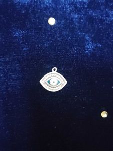 Evil Eye Pendant 925 silver 10 grm