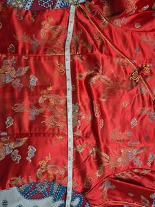 Red Chinese Style Dragon Dress