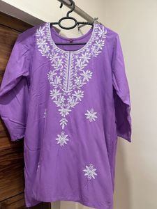 Elegant Lavender Kurta