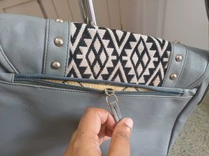 Stylish Grey Crossbody Bag