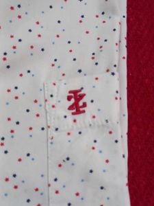IZOD Dotted Casual Shirt GENTLY USED