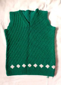 Handmade Winter Clothing Knitted Sweater Vest Top
